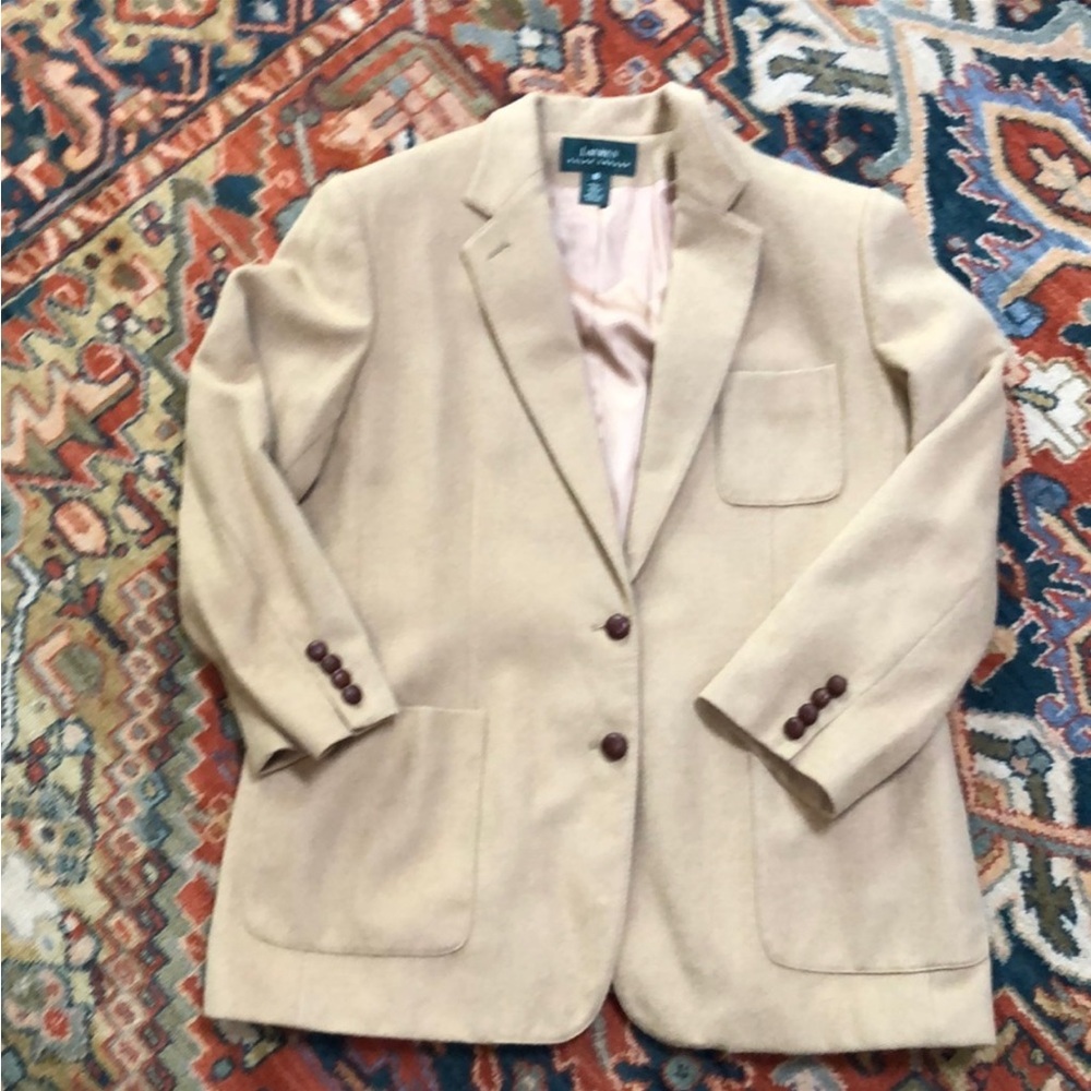 Ralph Lauren Camel Hair Jacket